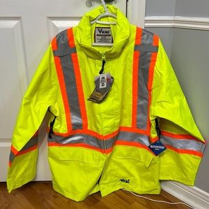 LG Viking Journeyman 300D Hi Visibility & Waterproof  Work Jacket